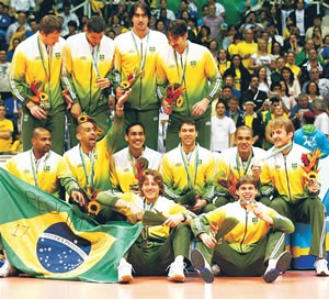 Jogar vôlei não é só para gente grande